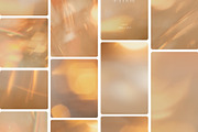 100 Gold Ethereal Light Backgrounds, an Abstract Photo by Allure Art (Thumbnail 3 of 14)