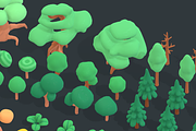 Nature Forest - Animation Asset, an Environmental 3D Model by Polydactyl (Thumbnail 20 of 36)