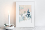 Arctic Christmas Clipart, an Illustration by Twigs and Twine (Thumbnail 5 of 12)