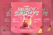 Brunch Flyer, a Flyer Template by FLYERHIVE (Thumbnail 2 of 3)