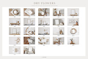 Dry Flowers Mock ups set, a Print Template by Tabita's shop (Thumbnail 11 of 11)