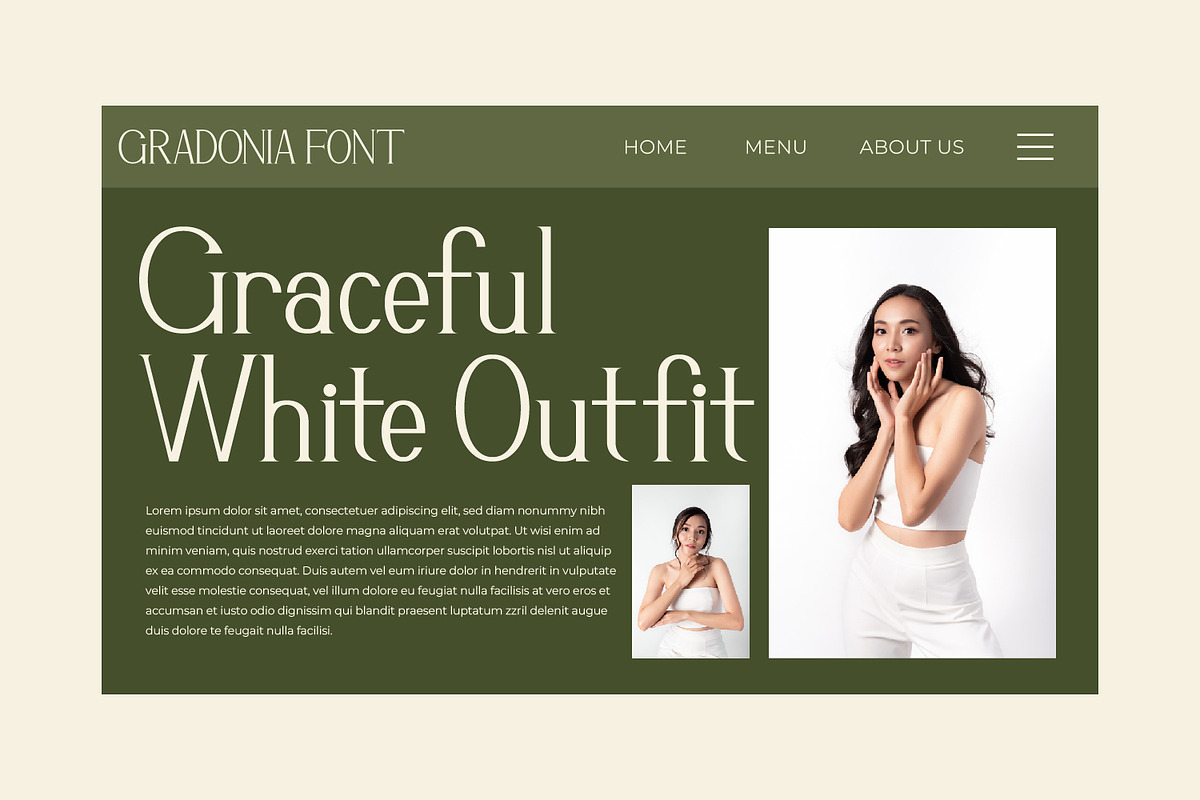 Gradonia -  Serif Typeface Font, a Serif Font by Rishsketch (Photo 7 of 15)