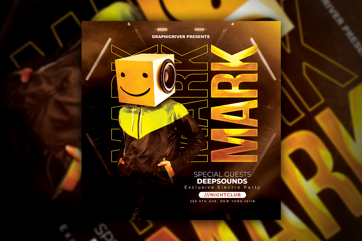 4 Night Party FLyer Bundle, a Flyer Template by FAS-DESIGN (Photo 2 of 5)
