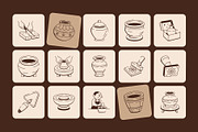 Pottery Doodles Art Set, an Outline Icon by Vectors Market (Thumbnail 6 of 8)