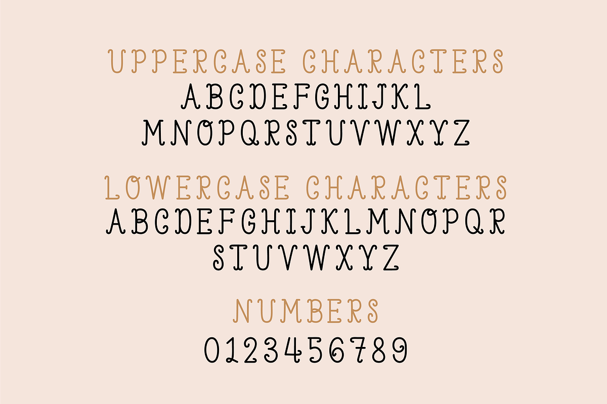 Merry and Bright font, a Serif Font by Nyla.Studio (Photo 7 of 9)