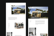 Minimal Portfolio Kit for Architects, a Landing Page Template by O N N O (Thumbnail 4 of 7)