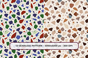 Colorful Terrazzo Seamless Pattern, a Pattern Graphic by RevintageStudio (Thumbnail 7 of 9)