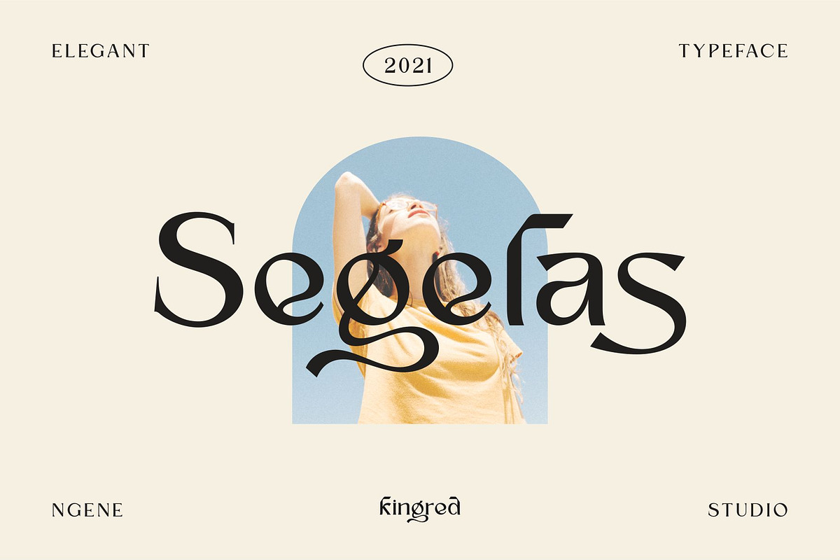 Kingred, a Font by ngene (Photo 3 of 11)