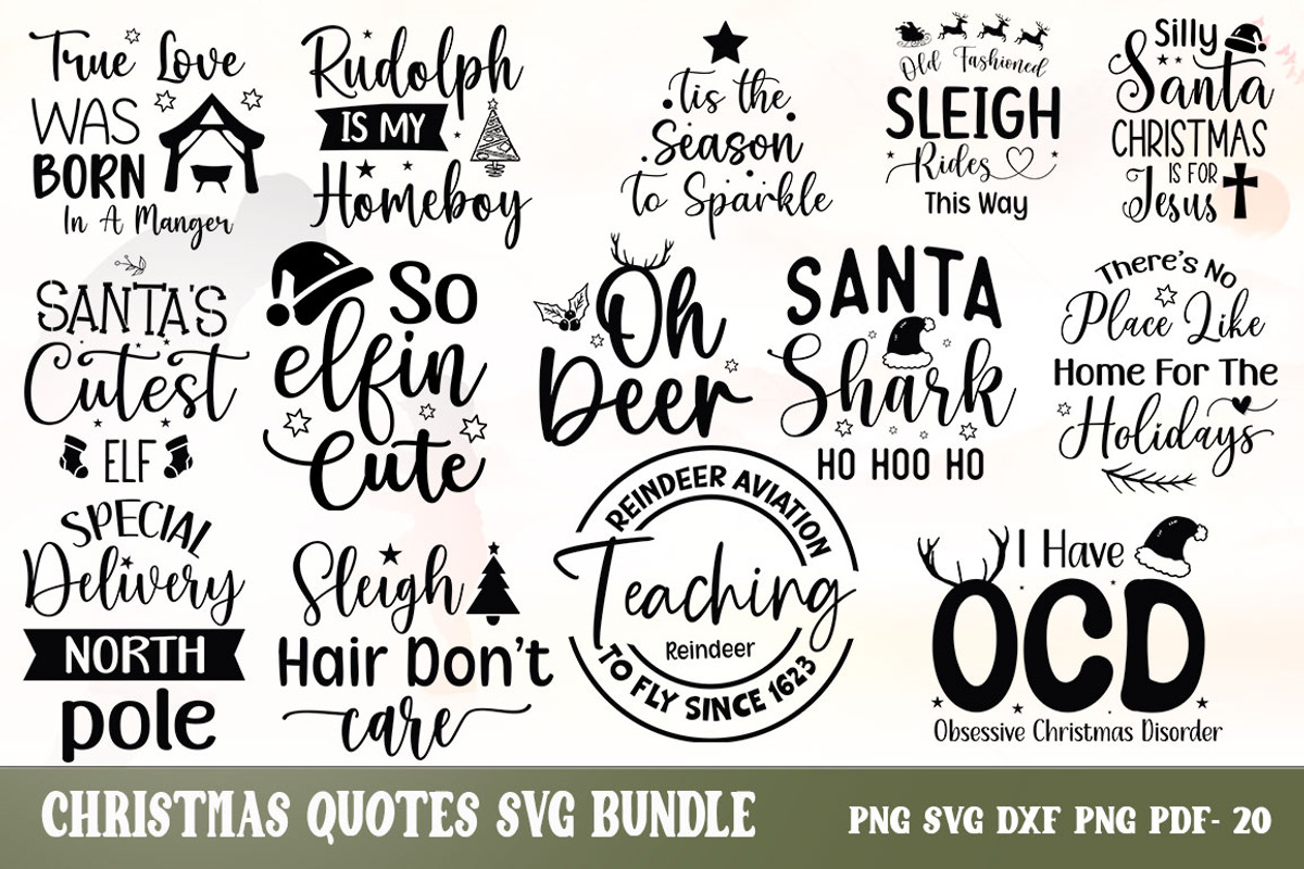 Christmas Mega Bundle Christmas SVG, an Object Graphic by FiveStarCrafting (Photo 7 of 8)