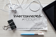 Interconnected, a Script Font by Roland Huse Design (Thumbnail 1 of 5)