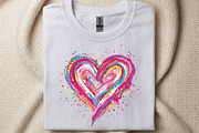 Colorful Brushstroke Valentines Png, an Illustration by SinaCreation (Thumbnail 3 of 11)