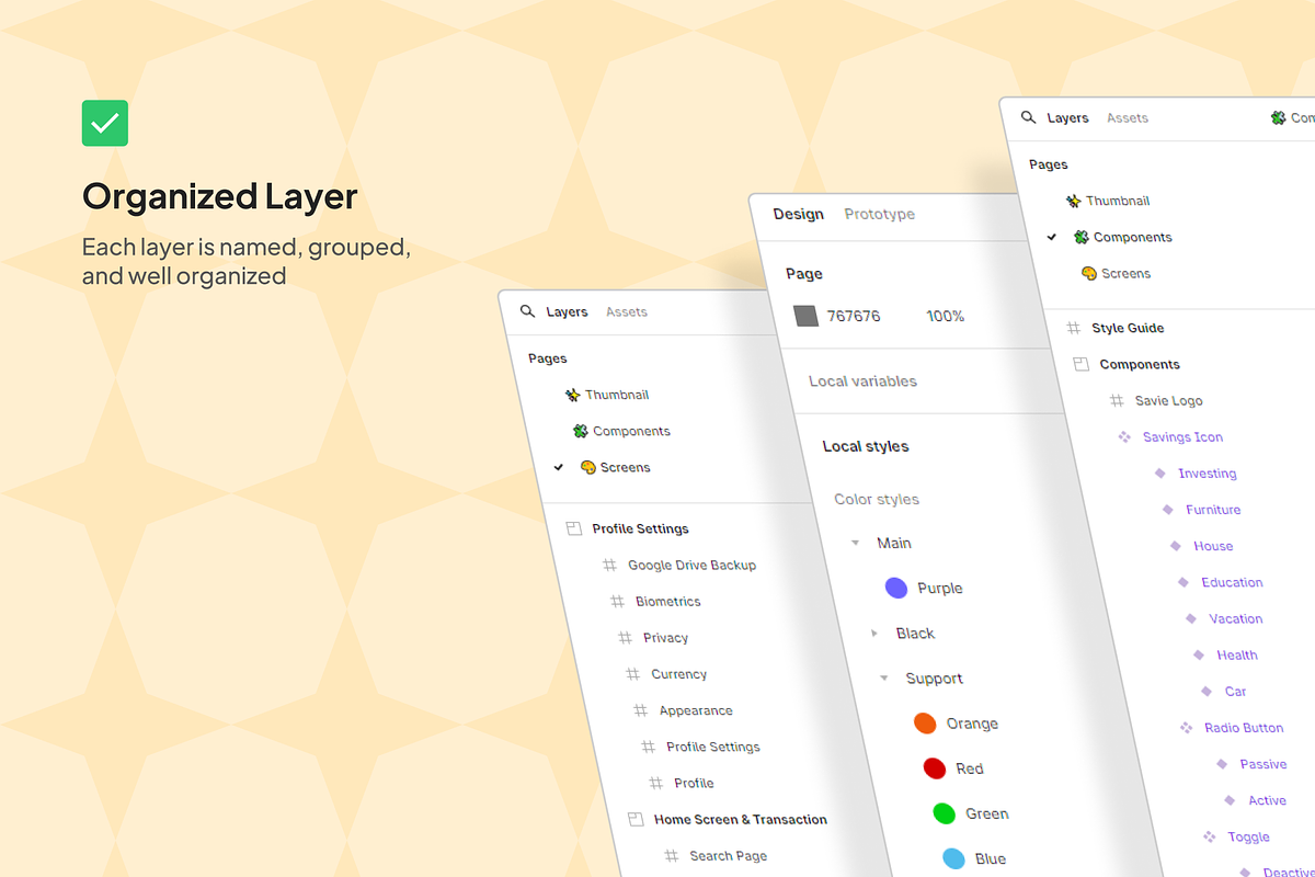 Delivory - Food Delivery App UI Kit, an UI Kit Template by restiyathena (Photo 5 of 6)