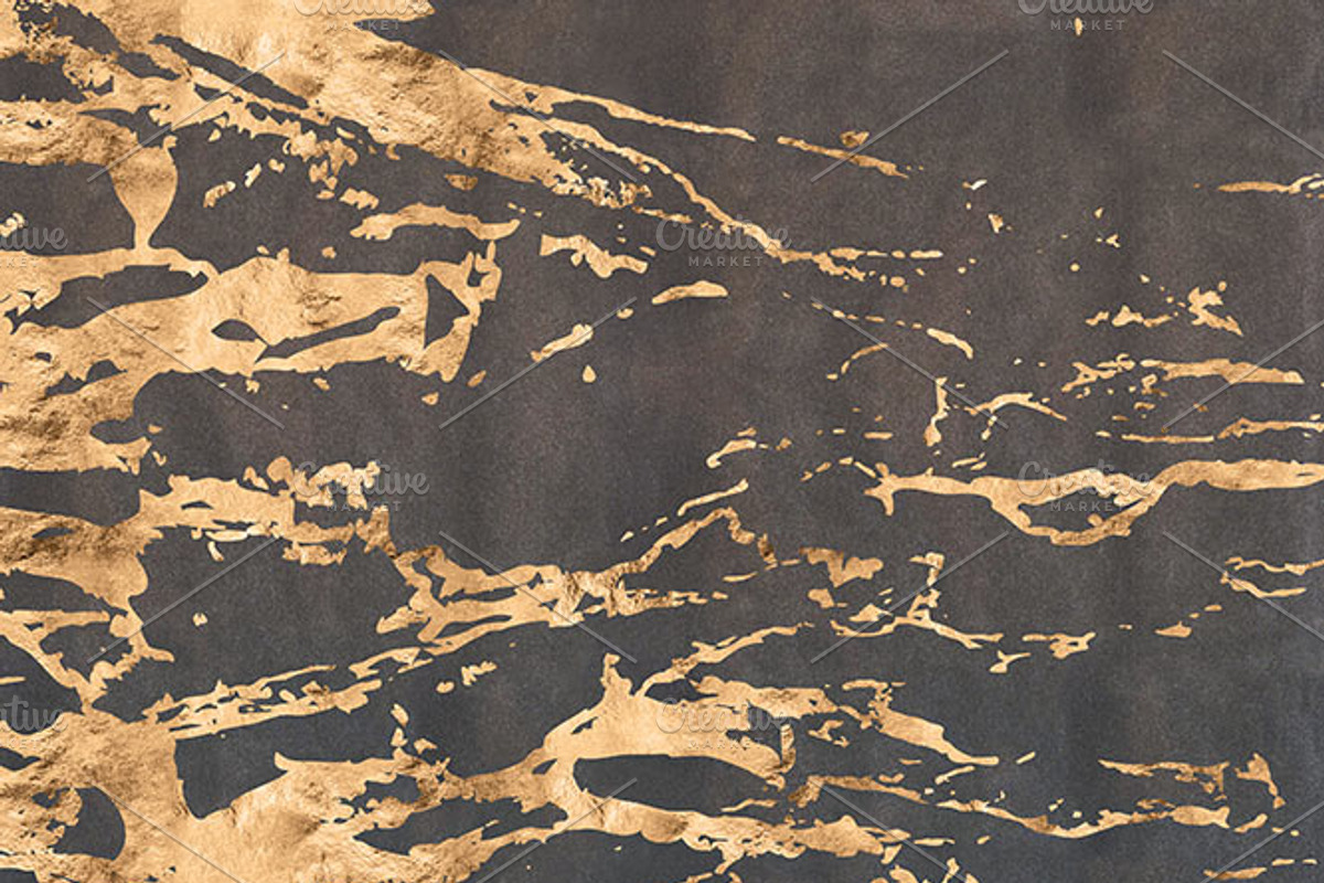 Frozen Quartz Watercolor & Gold, a Pattern Graphic by Blixa 6 Studios (Photo 4 of 5)