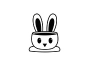 50 Easter Bunny Egg Icon Bundle, an Illustration by Artivon (Thumbnail 15 of 51)