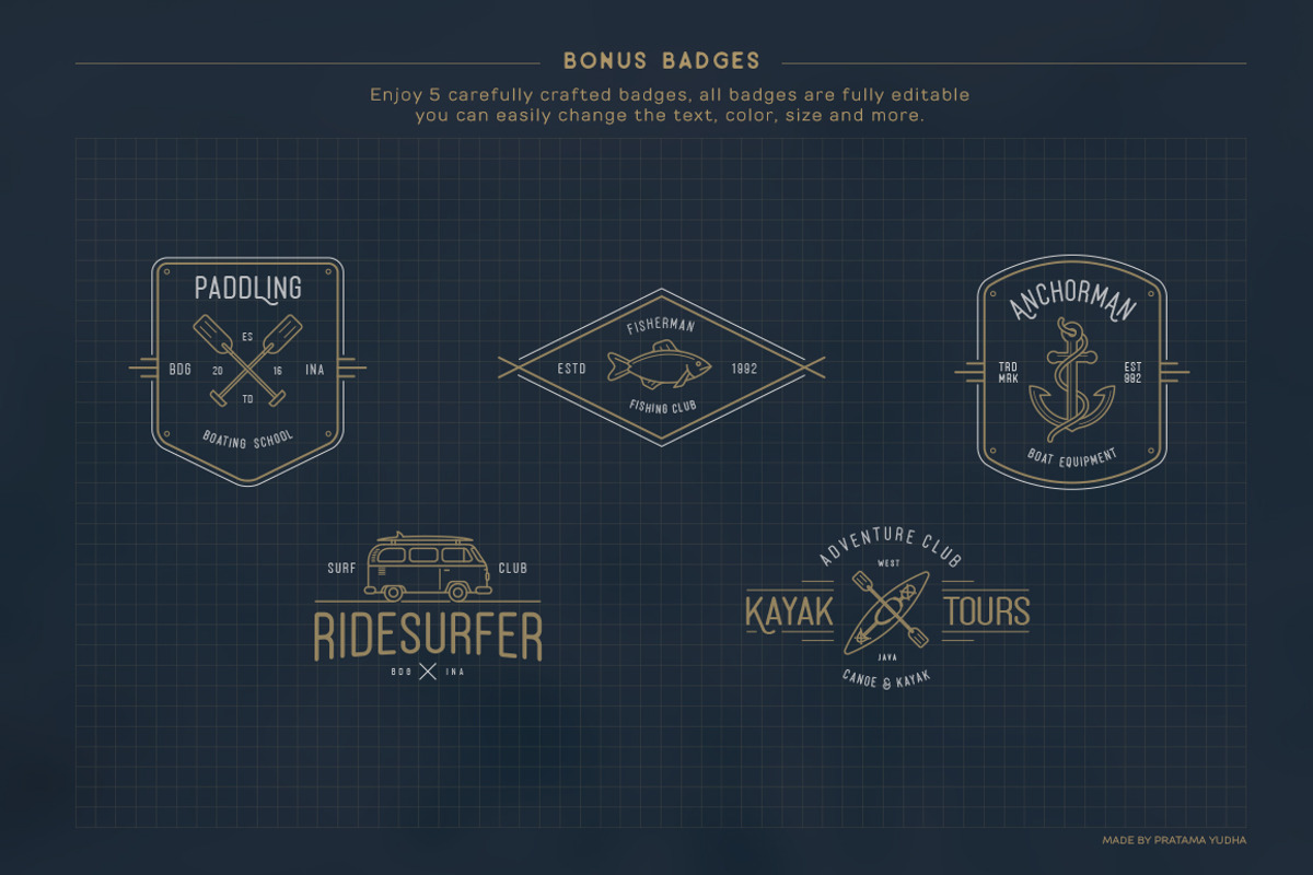 Explore the Sea Icon Set, an Outline Icon by Wandery Supply (Photo 6 of 6)