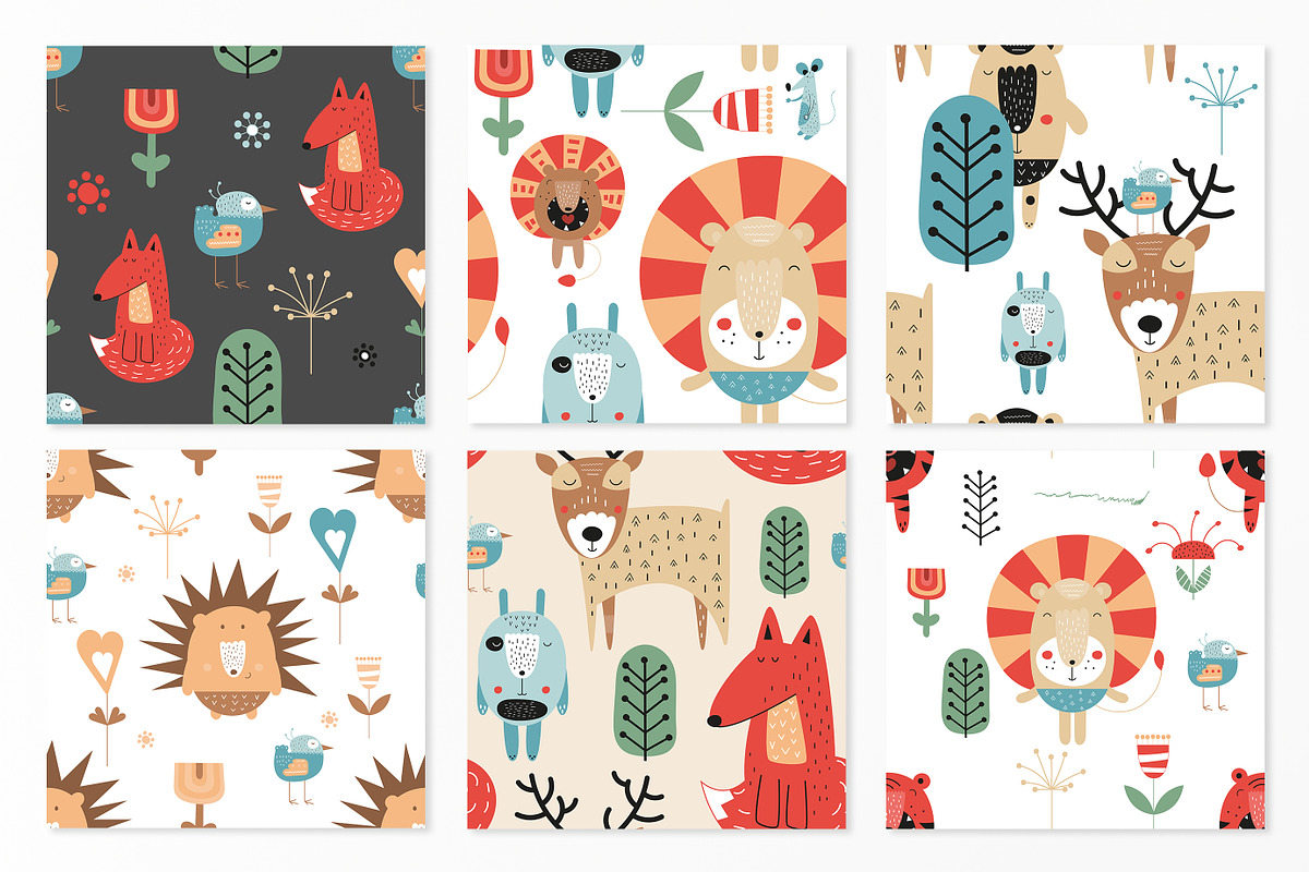 Nursery Art Scandinavian Animals, an Animal Illustration by Nursery Art (Photo 7 of 12)