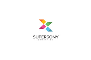 Letter S Logo colorful