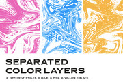 Risograph Swirls, a Texture Graphic by Like Magic Studio (Thumbnail 2 of 6)
