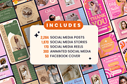 4,400+ Social Media Templates Bundle, a Templates & Theme by TemplateCastleStore (Thumbnail 6 of 9)