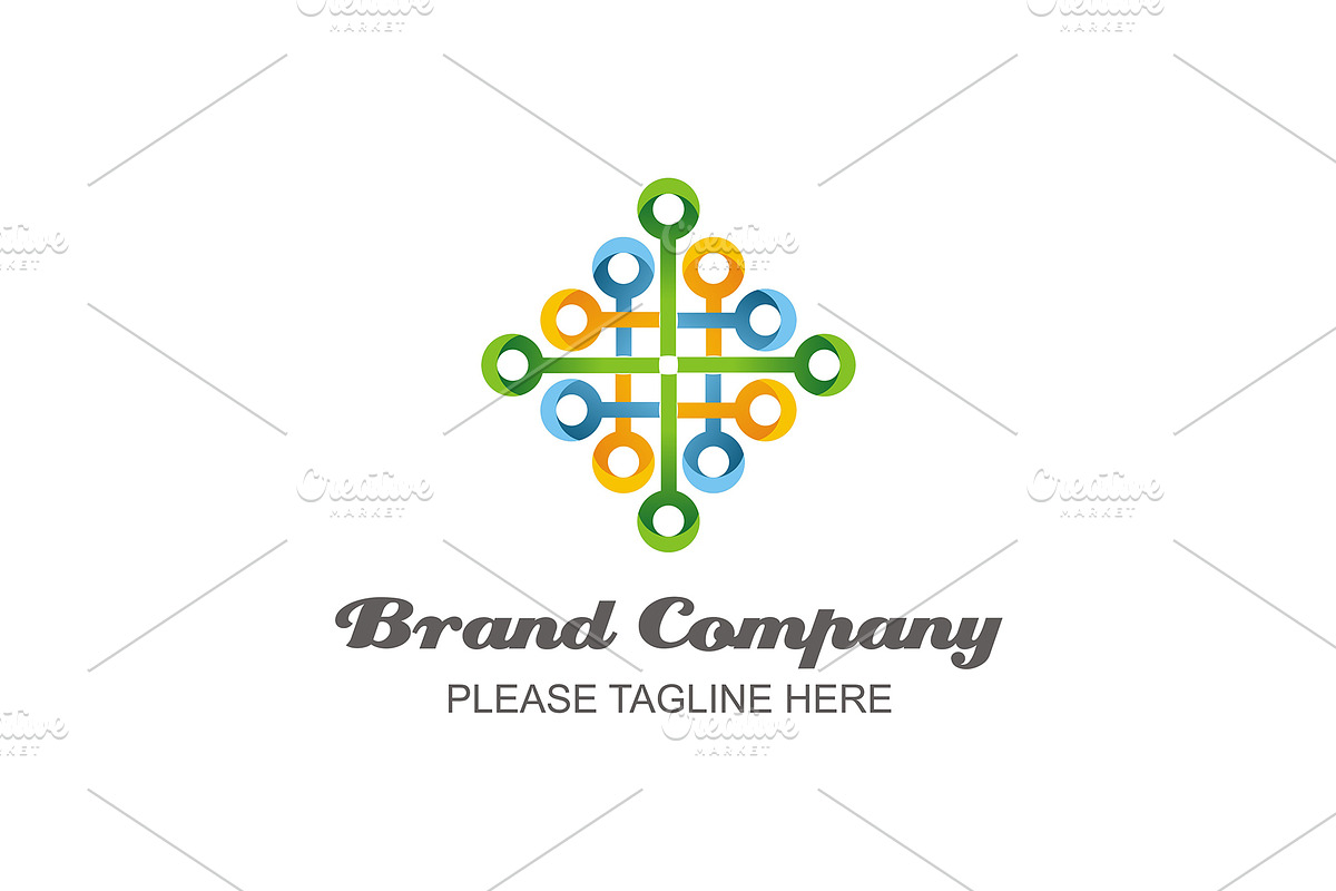 20 Logo Technology Templates Bundle, a Branding & Logo Template by Friendesigns (Photo 5 of 21)