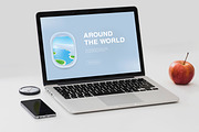 Airplane window banner, a Transportation Illustration by Good Studio (Thumbnail 4 of 4)