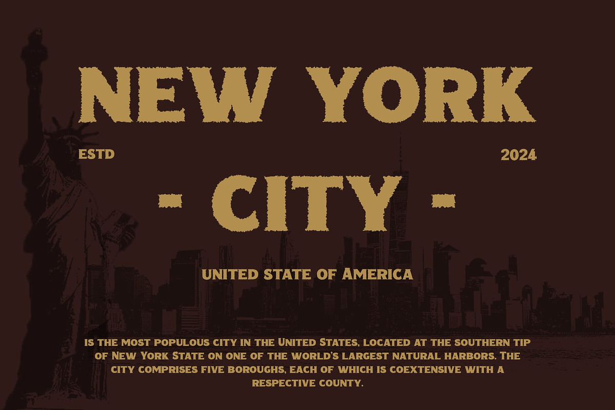 Ginder Rough, a Serif Font by Craft Supply Co. (Photo 6 of 8)