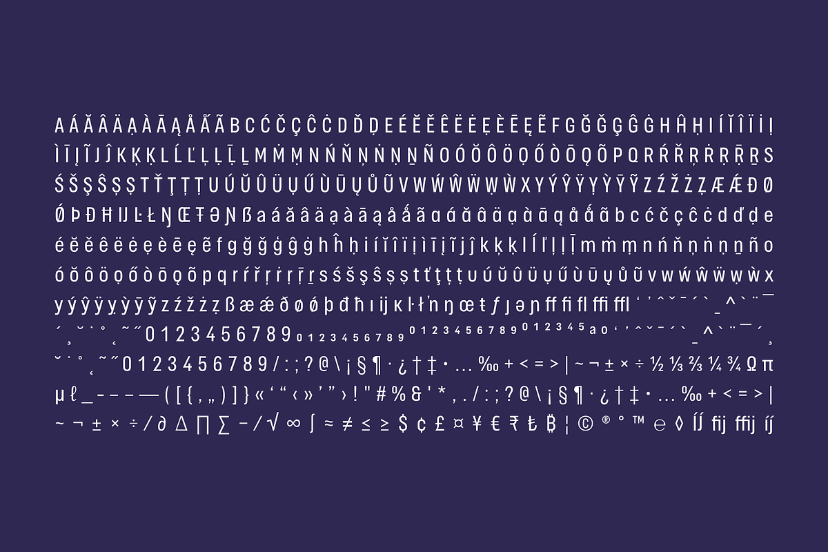 Herd | Condensed Sans Font Family, a Sans Serif Font by Wahyu & Sani Co. (Photo 9 of 11)