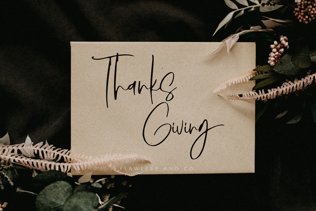 Bartones, a Handwritten Font by Flawless And Co (Photo 8 of 9)