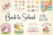 Back to School PNG Bundle, an Illustration by Daily.Designs (Thumbnail 1 of 5)