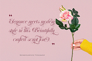 Floralina - Modern Cursive Script, a Script Font by Pixesia Studio (Thumbnail 4 of 12)
