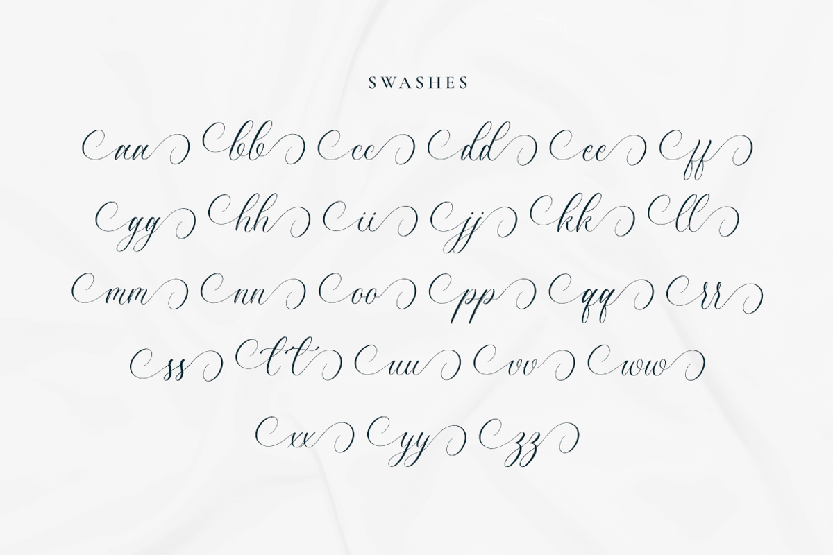 Luxuryone Calligraphy, a Script Font by RockboyStd (Photo 9 of 12)