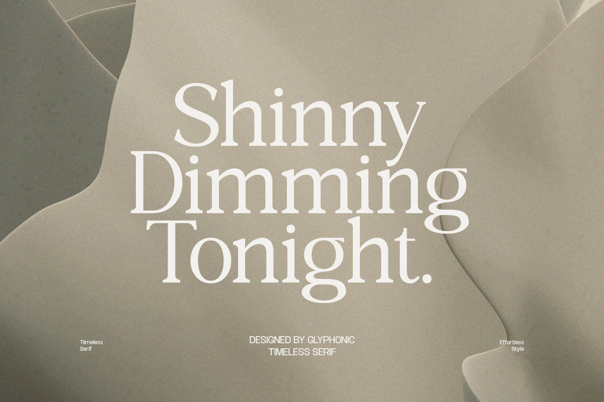 GC Quick Gaseous – Elegant Serif, a Serif Font by Glyphonic (Photo 2 of 15)
