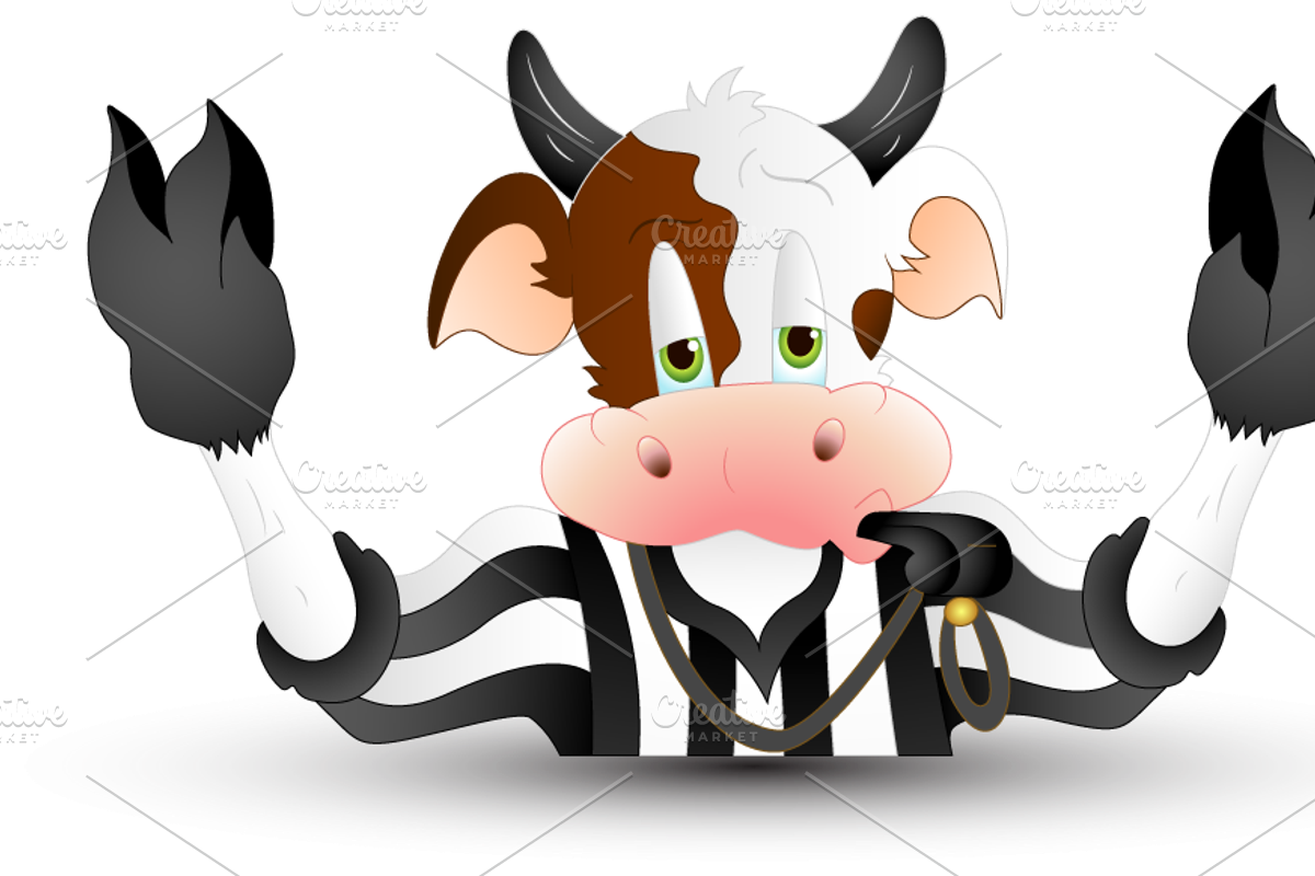 Cows Vectors preview 5