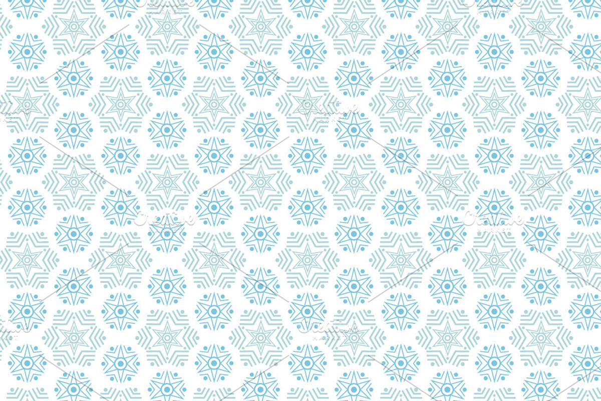 Christmas Seamless Patterns, a Pattern Graphic by Sunny Design (Photo 3 of 5)