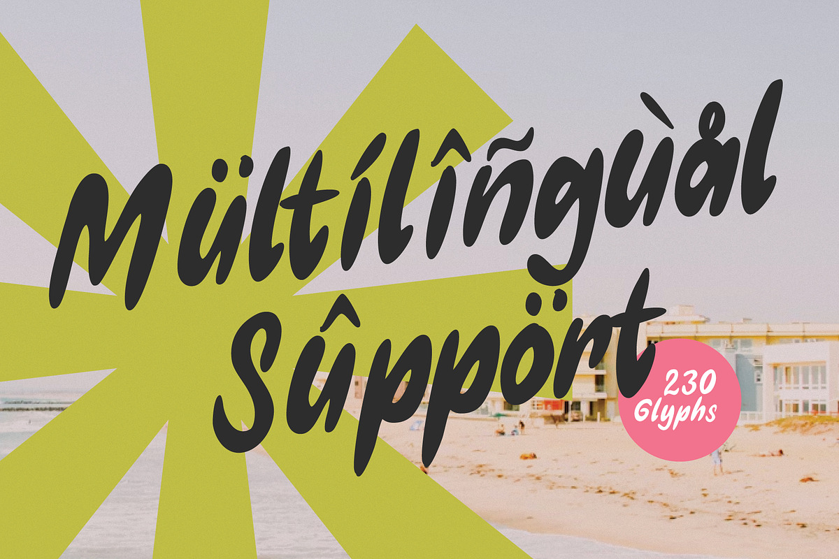 Mileka - Handmade Brush Script, a Font by Lettermine (Photo 3 of 10)