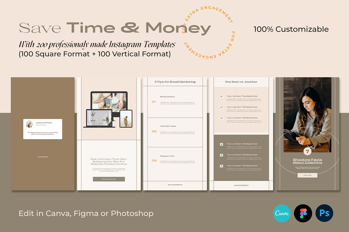 200 Social Media Marketing Templates, a Social Media Template by AndrewPixel (Photo 2 of 23)