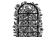 50 Floral French Window Ornament, a Decorative Illustration by Amazin_art (Thumbnail 14 of 35)