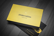 Minimal Corporate Business Card V6, a Business Card Template by PSD Storm (Thumbnail 4 of 13)