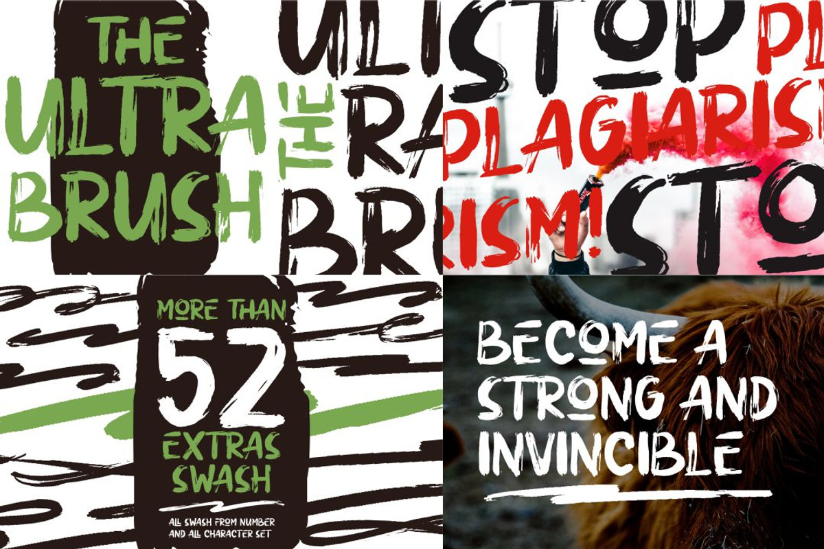 ⚡️BRUSH FONTS COLLECTIONS⚡️ preview 4