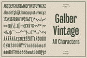 Galber Vintage, a Sans Serif Font by Craft Supply Co. (Thumbnail 6 of 8)