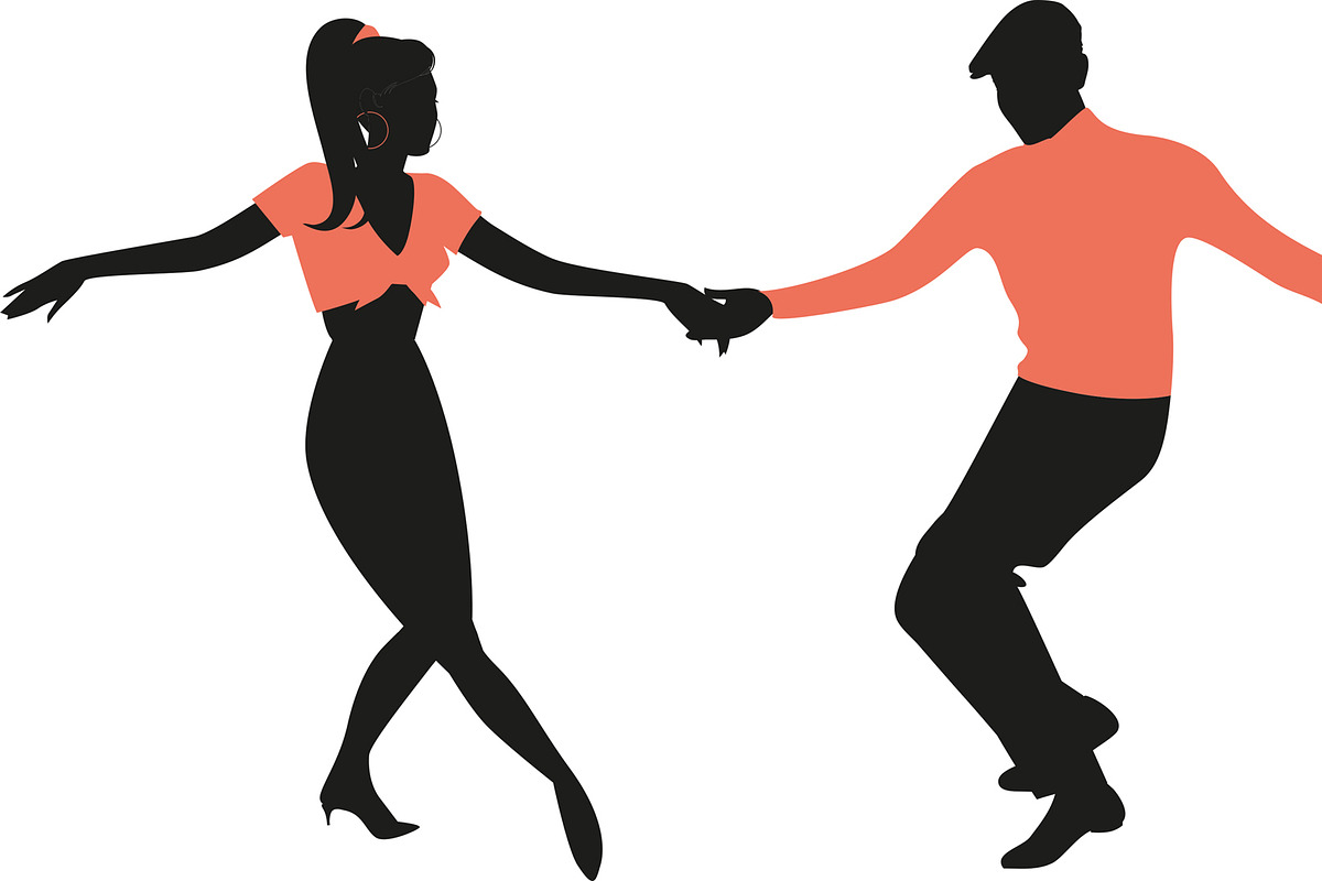 SWING DANCE CLIPART, a Graphic by La Inspiratriz (Photo 5 of 21)