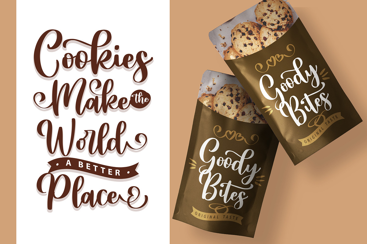 Hailey - Cute and Bold Script, a Script Font by Typefactoryco (Photo 4 of 7)