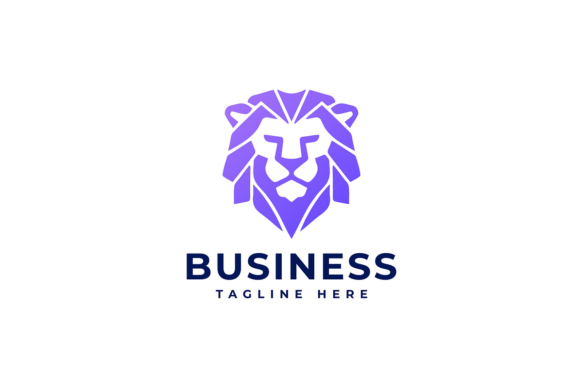 Minimal Lion Head Logo Design, a Branding & Logo Template by Shahjhan (Photo 3 of 5)