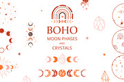 Moon Phases and Crystals, an Illustration by Svetlana Avv (Thumbnail 1 of 11)