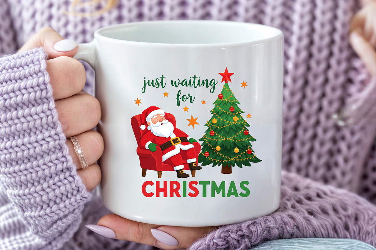 Funny Santa Christmas PNG, an Illustration by Craft Nest (Photo 4 of 6)