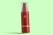 Airless Pump Cosmetic Bottle Mockup, a Cups & Container Mockup by Digitalphaser (Thumbnail 5 of 5)