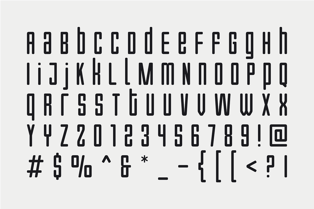 Gridpact, a Sans Serif Font by ahweproject (Photo 14 of 17)