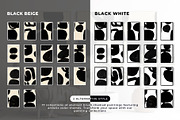 Black Bold Abstract Art Print Bundle, a Decorative Illustration by Vibrand Studio (Thumbnail 3 of 10)