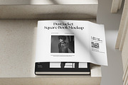 Dust Jacket Cover Book Mockup, a Books & Magazine Mockup by Tokobeta (Thumbnail 5 of 8)