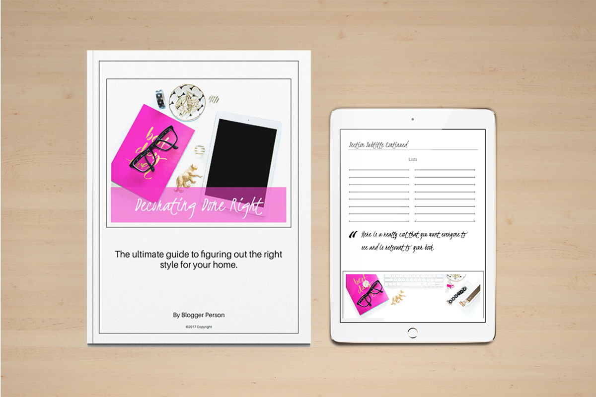 The Clean Workbook Template, a Templates & Theme by BMAYS Design (Photo 8 of 8)